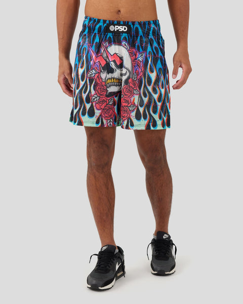 Flames N Bones Active Short