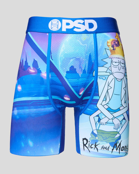PSD Rick VS Mr. Nimbus Morty Animated Series Underwear Boxer