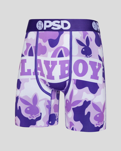 PSD Men's Playboy - Chromed Drip Underwear, Size Large, Polyester/Elastane/Blend