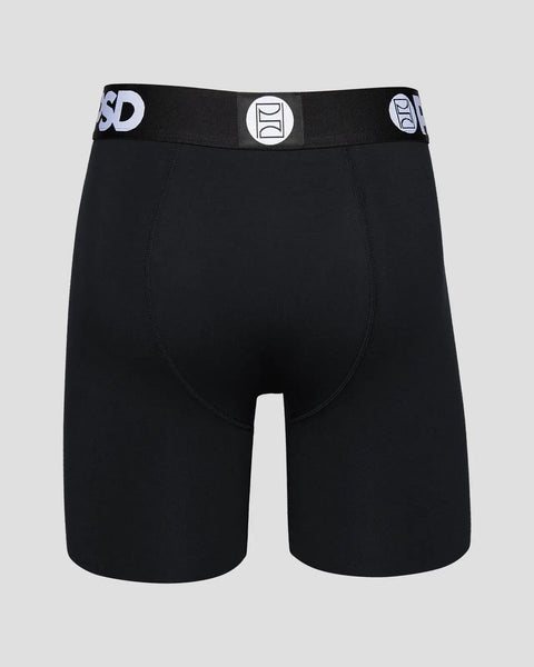 PSD Underwear Trojan x PSD Hidden Pocket Black Boxer Briefs