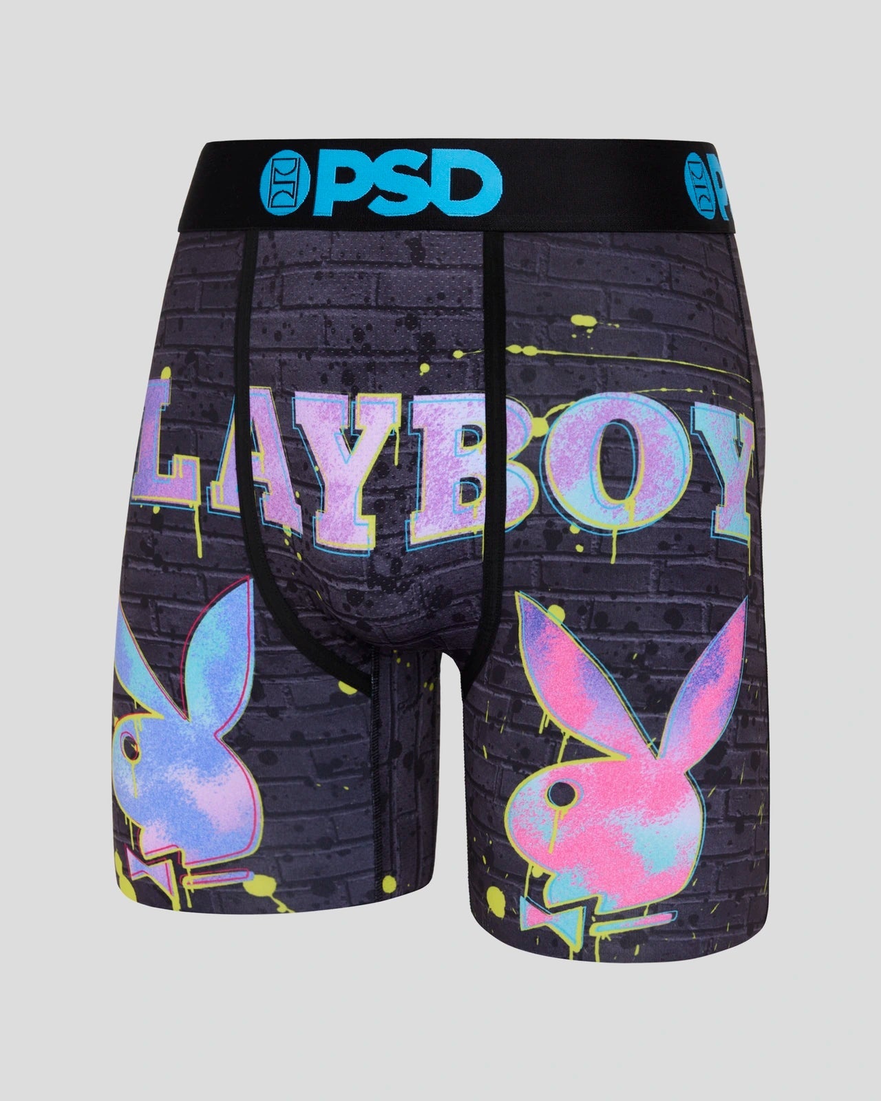 Buy Official Playboy Bunny Y2K Purple PSD Boy Shorts Underwear