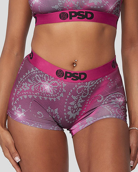 Fuchsia Ice Paisley