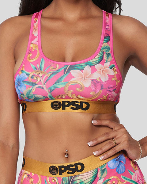 PSD Women's Ultralight Super Comfy Rainbow Dollars Bs Sports Bra, 3224 —  WatchCo